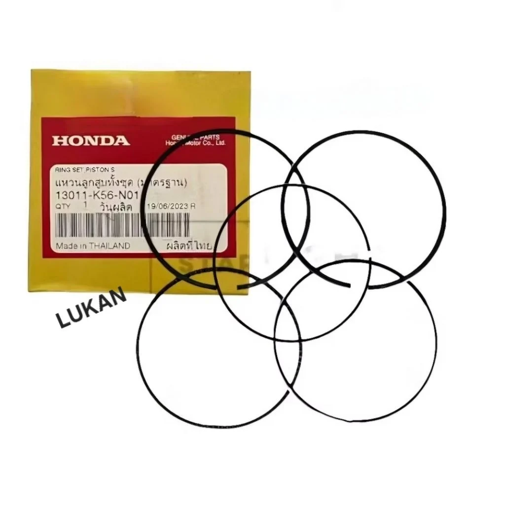 Bộ bạc, xéc măng piston WINNER, SONIC 150.... zin Honda 13011-K56-N01 - Ảnh 3