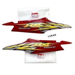 Cặp nhựa ốp võ thân sườn, áo WAVE RS 100 Đỏ zin chính hãng