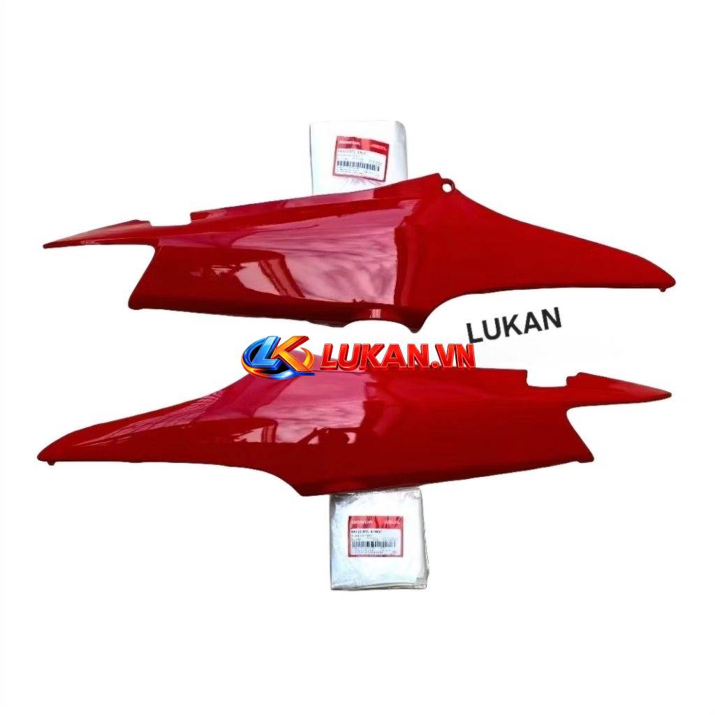 Cặp nhựa, ốp võ thân sườn áo WAVE A, ALPHA, S100... Đỏ zin Honda