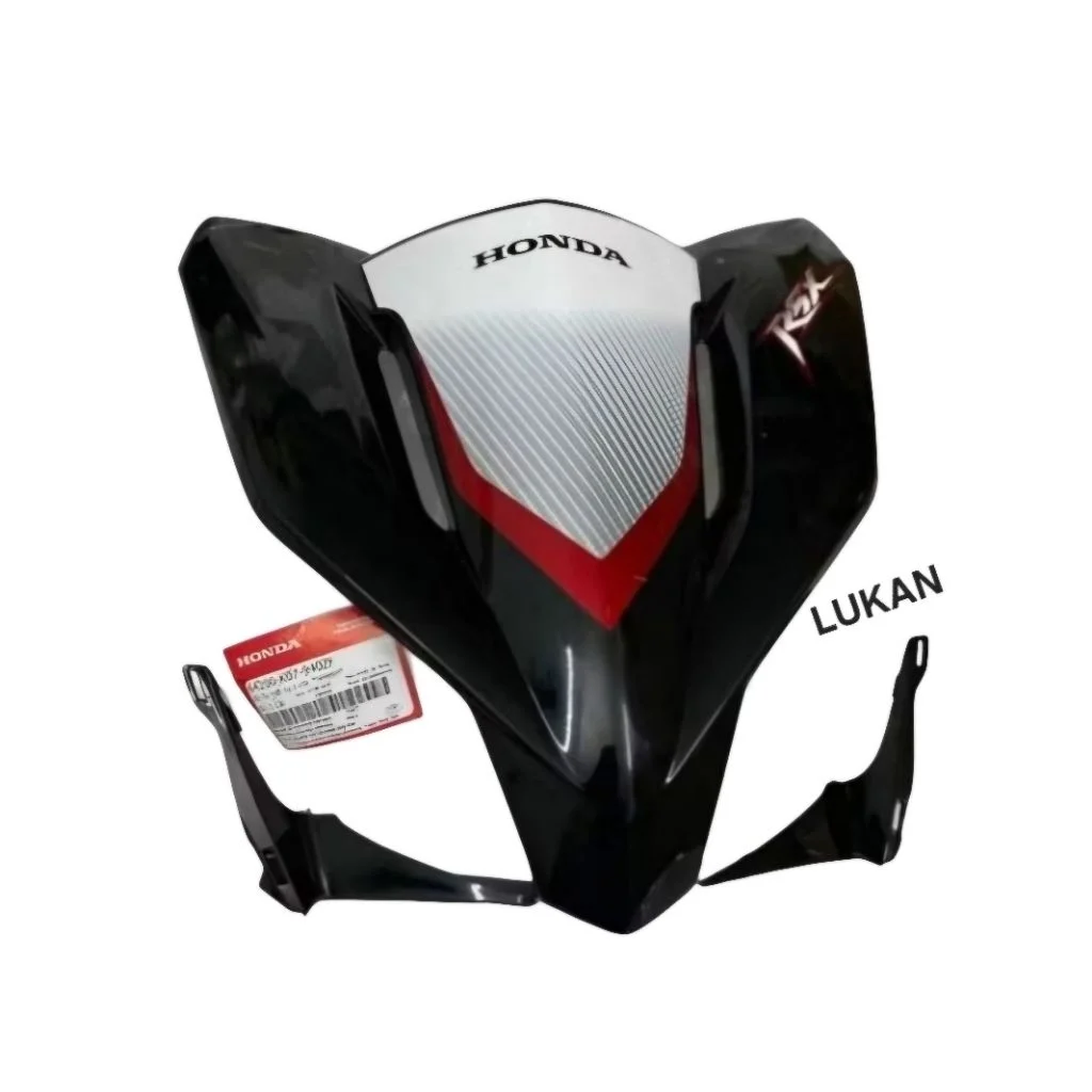 Nhựa ốp võ nhựa mặt nạ trước WAVE RSX 2012.... Đen trắng siêu nhân zin - Ảnh 2