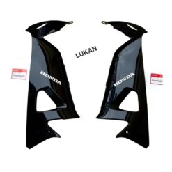 Cặp nhựa ốp bửng cánh yếm trong WAVE A, RS, S100... Đen zin Honda