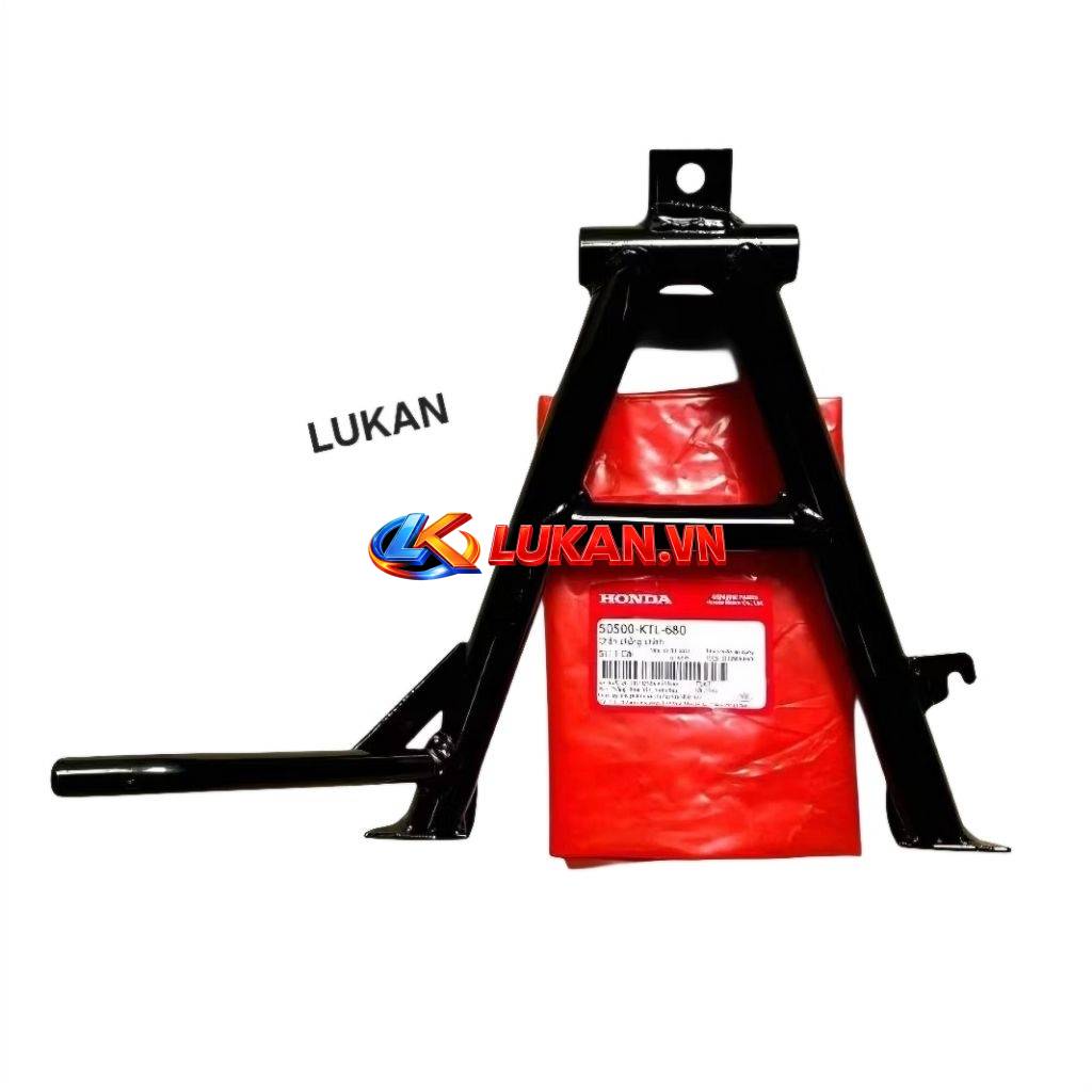 Chân chống đứng, giữa WAVE A, ALPHA, RS, S100, RSX... zin Honda 50500-KTL-680