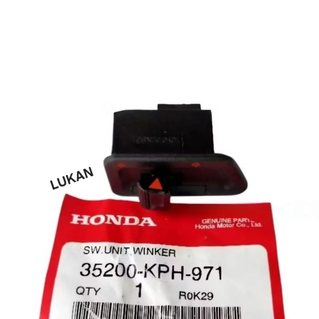 Nút công tắc đèn xi nhan WAVE, FUTURE 1, NEO 125... zin Honda Thái 35200-KPH-971