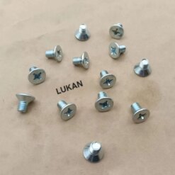 2 ốc vít 6x12 bắt ổ khóa điện xe WAVE ALPHA, RS, S100, FUTURE...