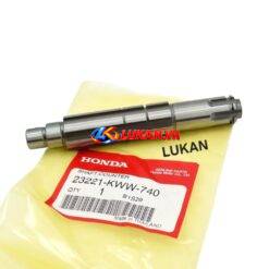 Trục cốt số, nhông tải WAVE S110, RSX, BLADE, A110.... zin Honda 23221-KWW-740