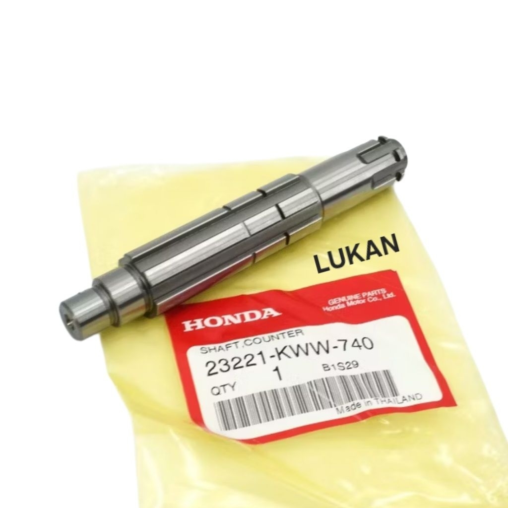 Trục cốt số, nhông tải WAVE S110, RSX, BLADE, A110.... zin Honda 23221-KWW-740 - Ảnh 3