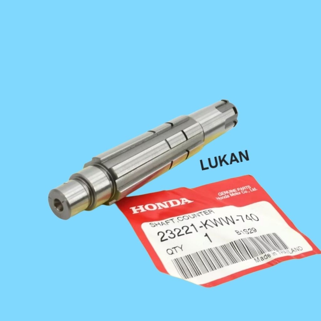 Trục cốt số, nhông tải WAVE S110, RSX, BLADE, A110.... zin Honda 23221-KWW-740 - Ảnh 4
