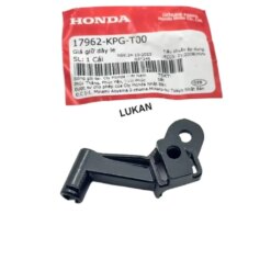 Pass đỡ dây kéo e, giữ le gió WAVE Thái, ALPHA, ZX, FUTURE... zin Honda 17962-KPG-T00