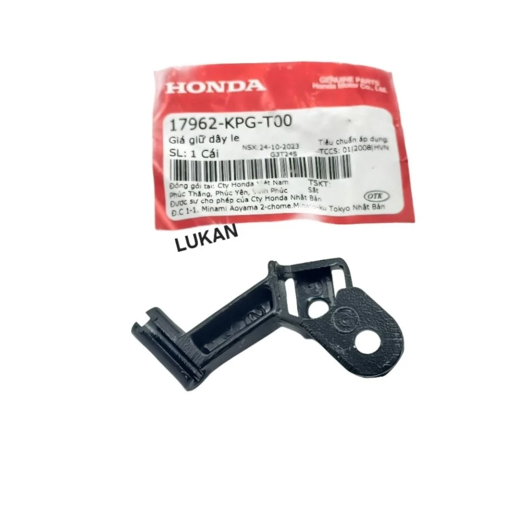 Pass đỡ dây kéo e, giữ le gió WAVE Thái, ALPHA, ZX, FUTURE... zin Honda 17962-KPG-T00 - Ảnh 3