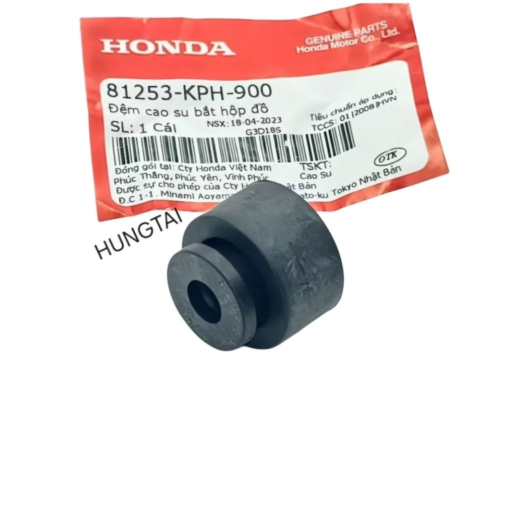 Đệm cao su hộp nhựa đồ nghề WAVE, FUTURE 125... cốp hành lý zin 81253-KPH-900 - Ảnh 4