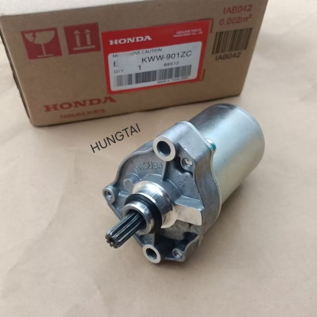 Củ motor đề khởi động WAVE S110, RSX, BLADE, A110... zin Thái - Ảnh 2