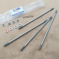 Bộ 4 cây đũa đầu, bù rong DREAM Thái, CUB, 67... lòng sắt chính hãng SYM