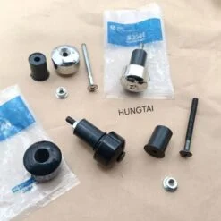 Cặp gù bao tay lái inox, đen DREAM, WAVE, FUTURE... chính hãng Sym