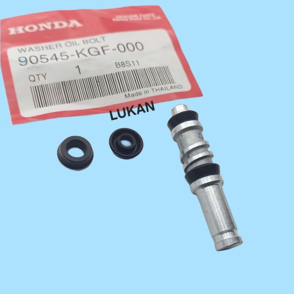 2 sin cao su, phốt ti ben cùm dầu phanh WAVE S110, RSX, FUTURE 125.... zin - Ảnh 4