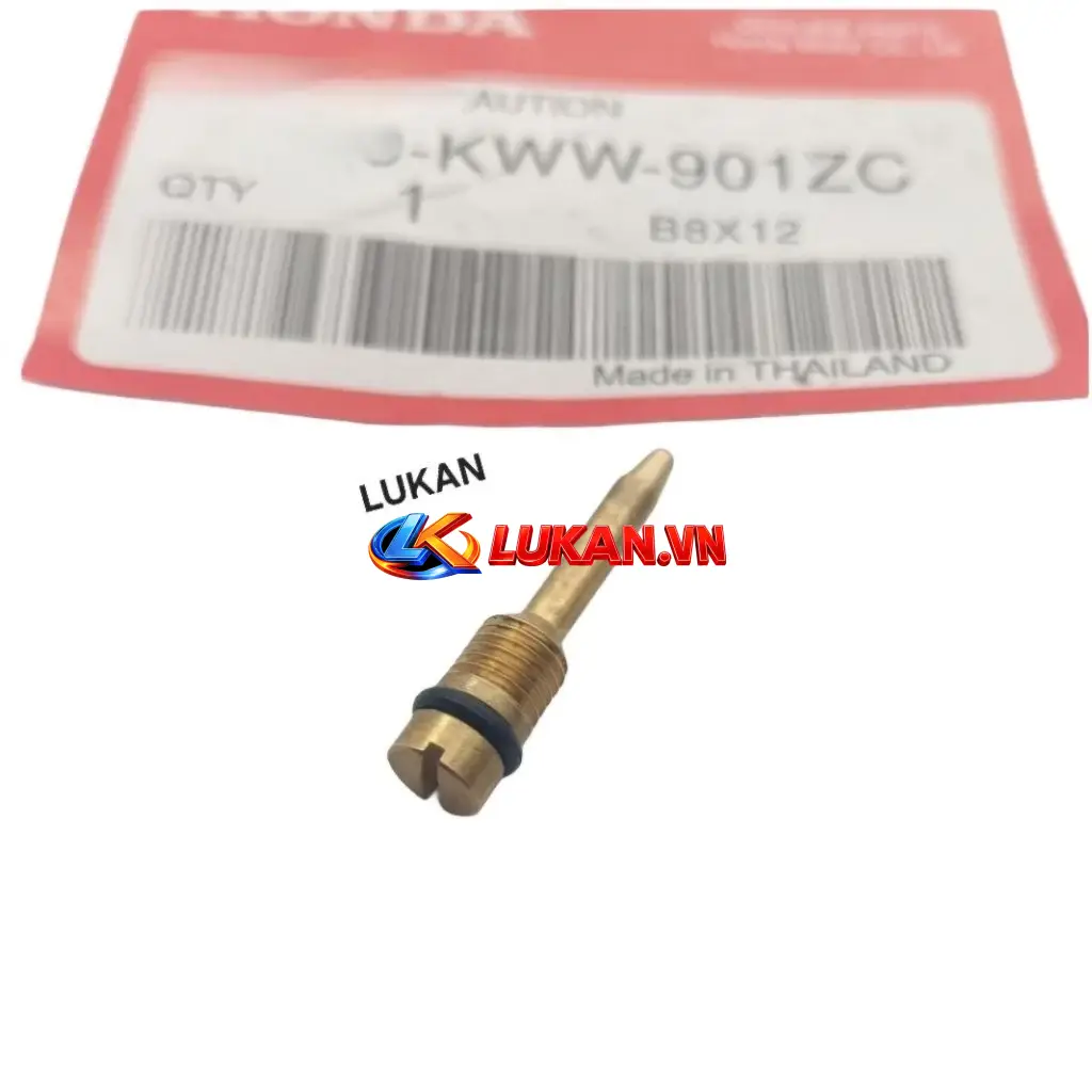 Ốc, vít chỉnh xăng gió bình xăng con WAVE S110, RSX, BLADE.... chế hòa khí