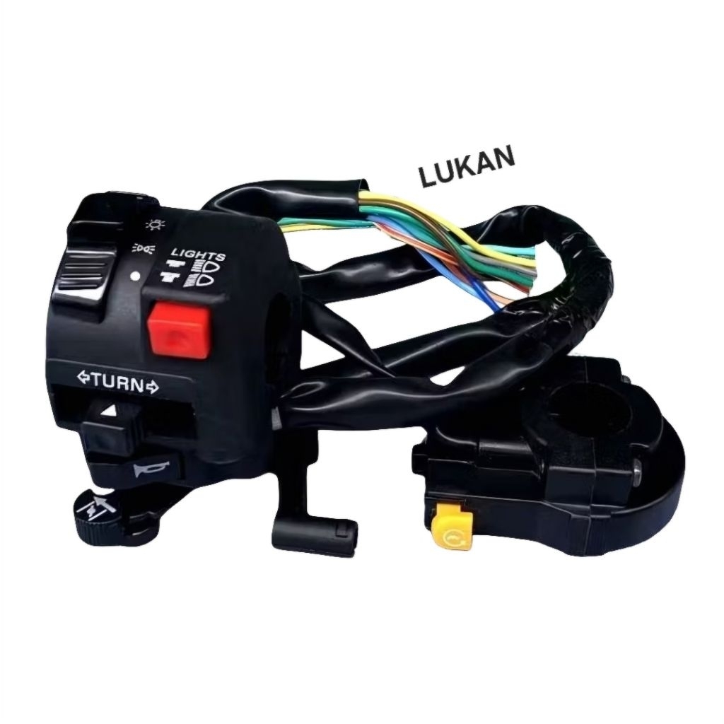 Cặp cùm, nút công tắc điện xe WAVE Thái, ALPHA, ZX.... hàng đẹp