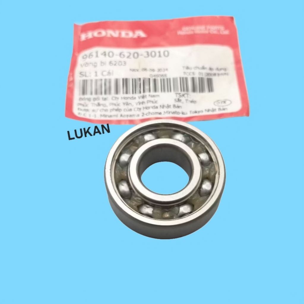 Bạc đạn cùi dĩa nhông tải DREAM, WAVE, FUTURE, WINNER.... vòng bi 6023 zin Honda 96140-620-3010 - Ảnh 2