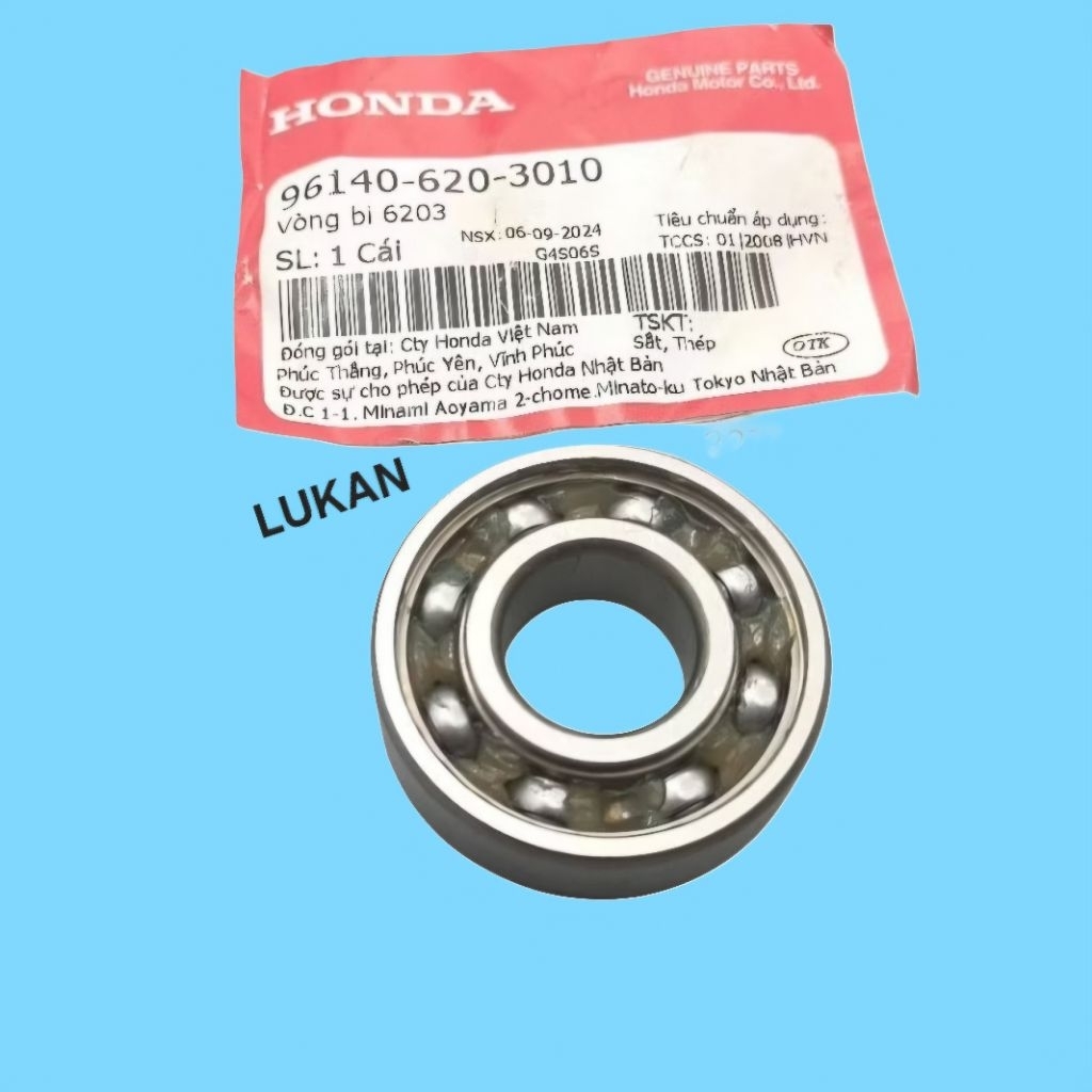 Bạc đạn cùi dĩa nhông tải DREAM, WAVE, FUTURE, WINNER.... vòng bi 6023 zin Honda 96140-620-3010 - Ảnh 4