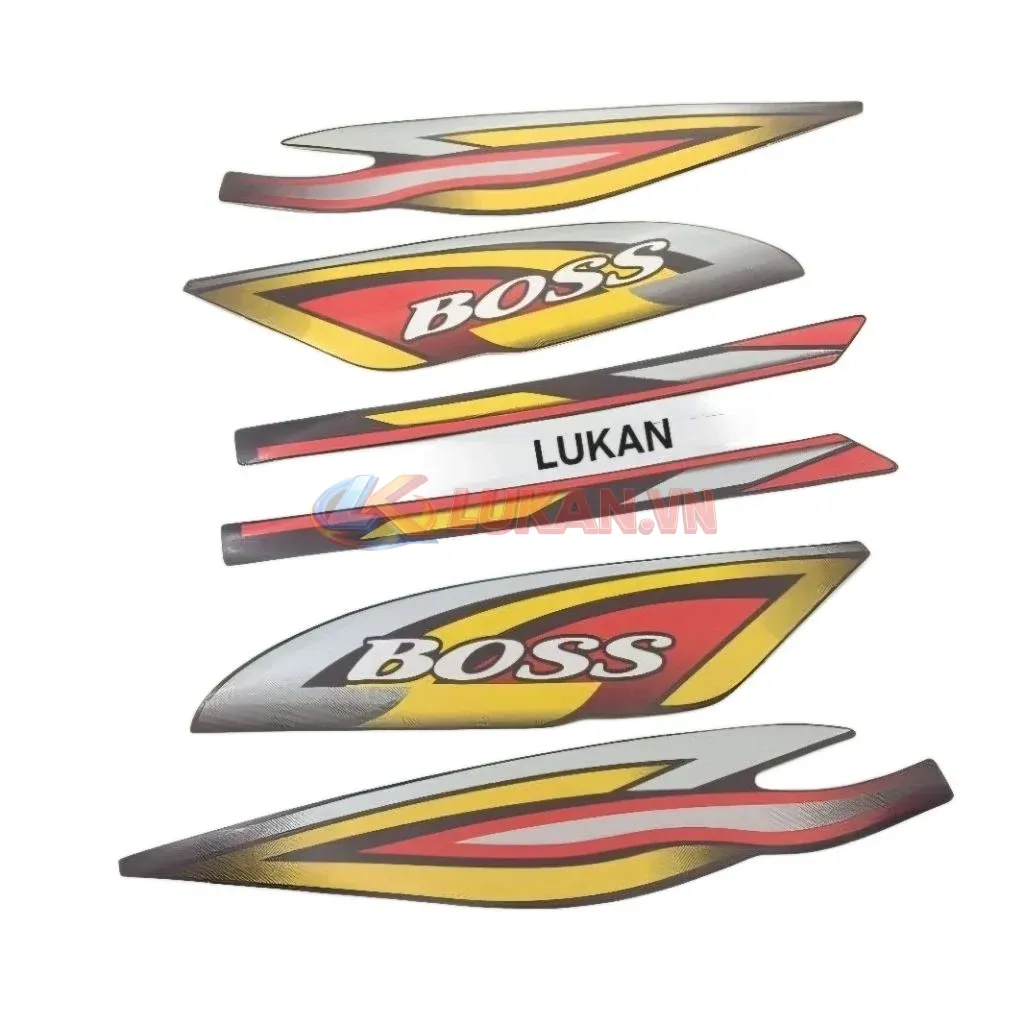 Bộ tem vàng xe DREAM BOSS cao cấp - Ảnh 4