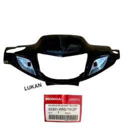 Nhựa ốp võ đầu đèn trước xe WAVE I, Z Đen, bàn thờ zin Honda Thái 33301-KRS-T91ZF