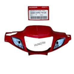 Nhựa ốp võ đầu đèn trước WAVE Thái I, Z Đỏ, bàn thờ zin Honda 33301-KRS-T91ZE