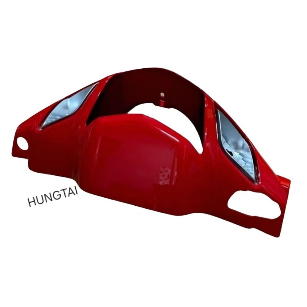 Nhựa ốp võ đầu đèn trước WAVE Thái I, Z Đỏ, bàn thờ zin Honda 33301-KRS-T91ZE - Ảnh 4