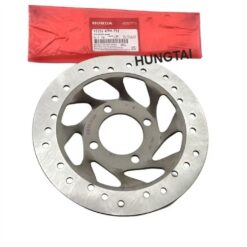 Đĩa thắng, phanh trước 4 lỗ WAVE RS, S100, RSX, FUTURE....  vàng zin Honda 45251-KTM-752