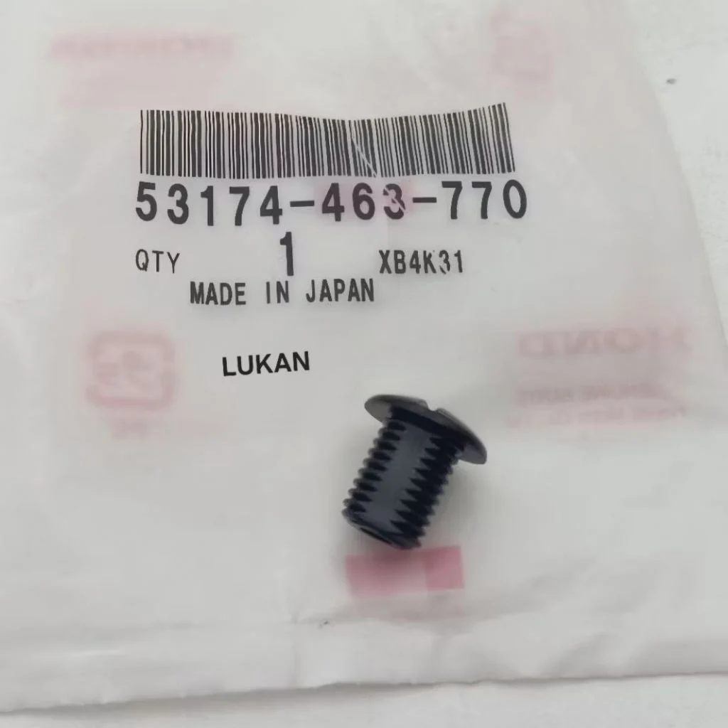 Ốc nhựa nút bịt lỗ chân gương xe CUB zin Honda 53174-463-770 - Ảnh 2