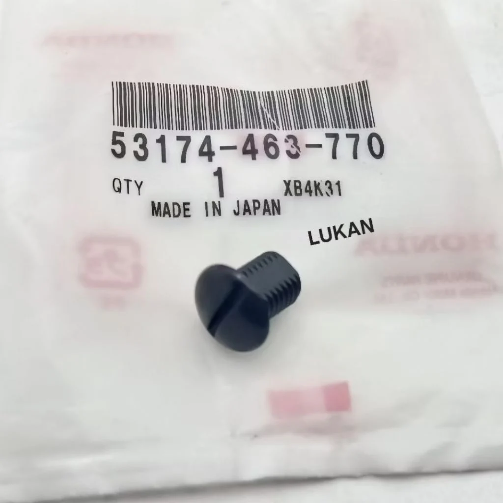 Ốc nhựa nút bịt lỗ chân gương xe CUB zin Honda 53174-463-770 - Ảnh 4