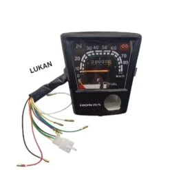 Cụm đồng hồ công tơ mét xe CUB 82, 92.... nền đen
