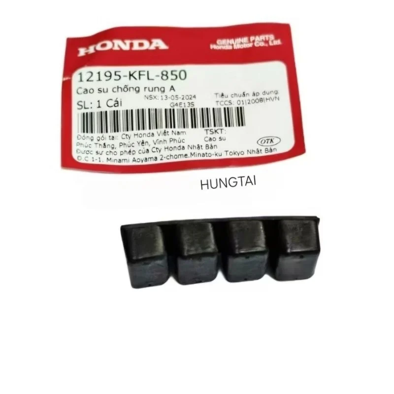 Cao su chống rung A, lòng hơi xilanh DREAM, WAVE, FUTURE... zin 12195-KFL-850 - Ảnh 3