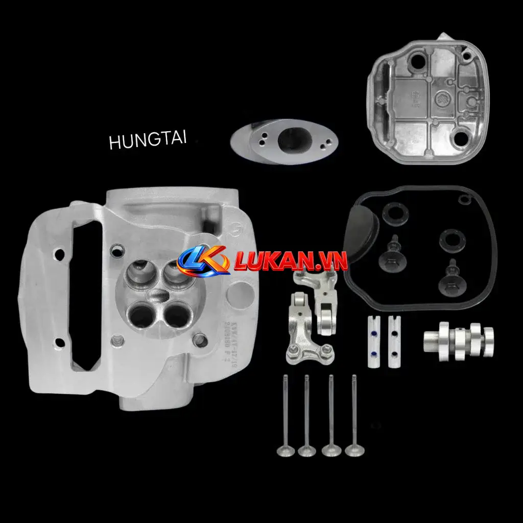 Cụm võ đầu bò quylat 4val WAVE S110, RSX, BLADE, A110.... luôn xupap