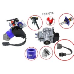 Full bộ họng co xăng CBR 150 xe DREAM, WAVE.... 30, 32mm dây cảm biến