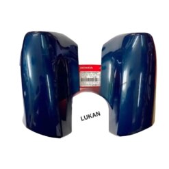 Cặp nhựa ốp vai, võ phuộc trước WAVE ALPHA đời đầu Xanh nhớt zin Honda 61400-KEV-900ZA