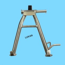 Chân chống đứng, giữa WAVE A, ALPHA, RS, S100... Trắng inox