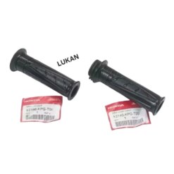 Cặp cao su, bao tay nắm lái xe SONIC 150 zin chính hãng 53166-KPG-T00, 53140-KPG-T20