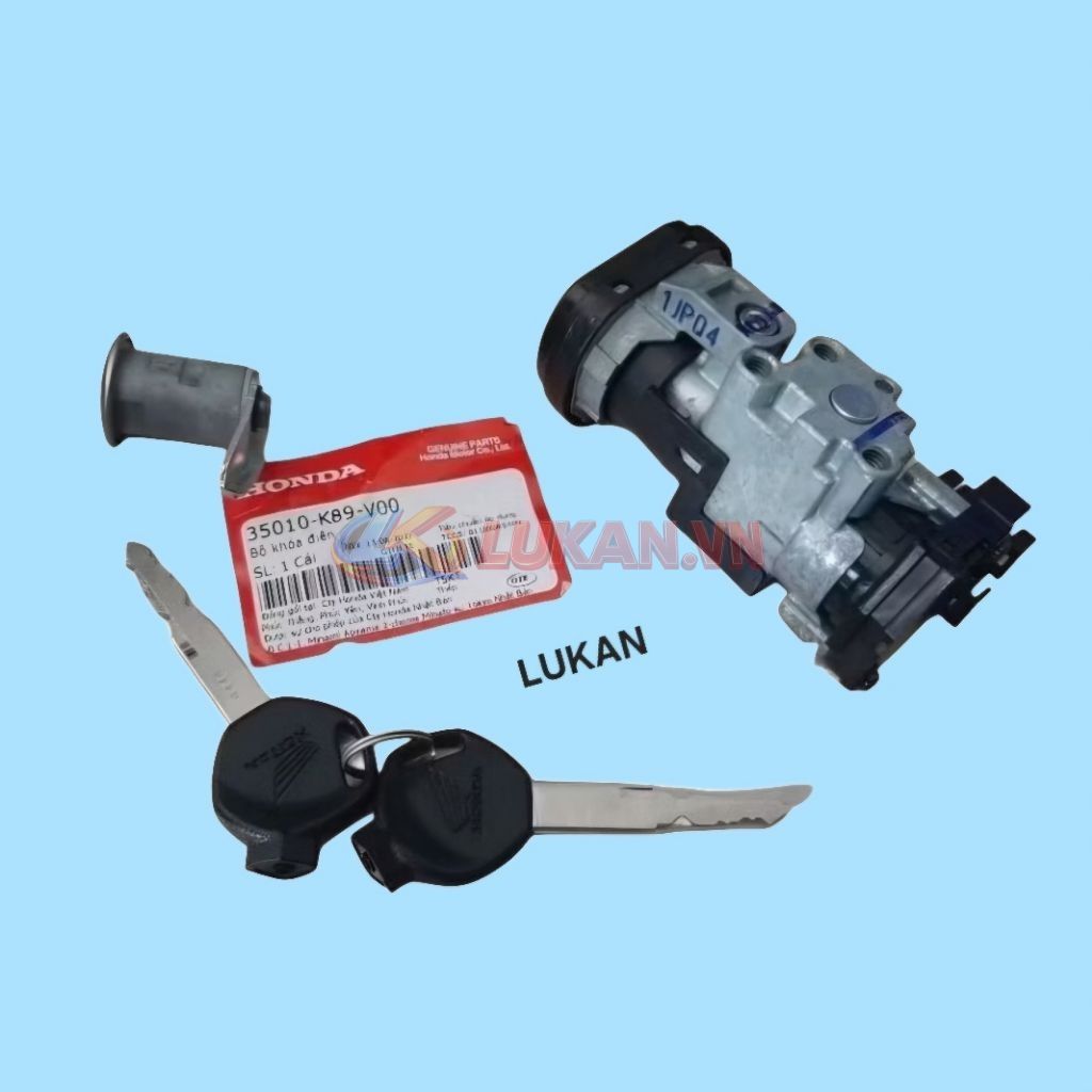 Bộ ổ khóa, công tắc điện WAVE A, ALPHA 110 2017-2026.... zin Honda 35010-K89-V00 - Ảnh 5