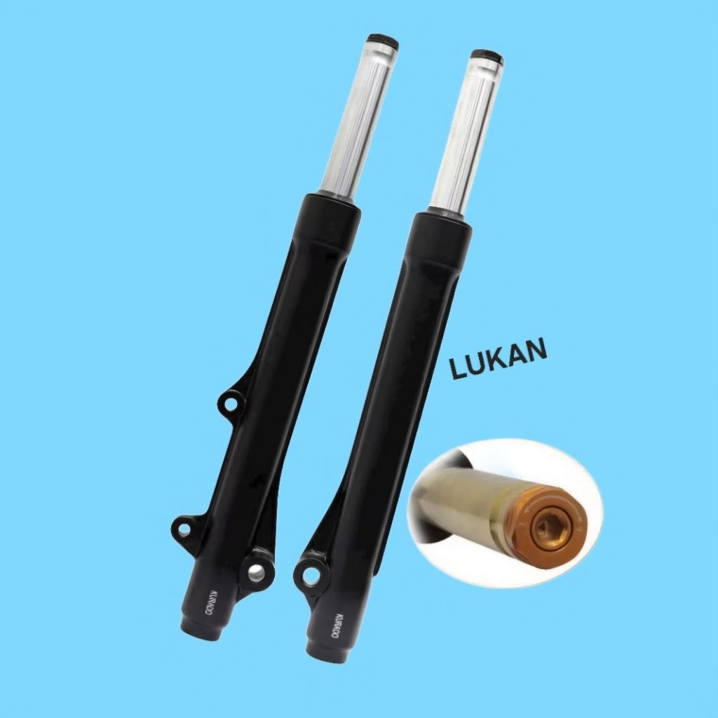 Cặp phuộc nhún, giảm sóc trước WAVE S110, RSX, FUTURE 125... có tăng chỉnh - Ảnh 3