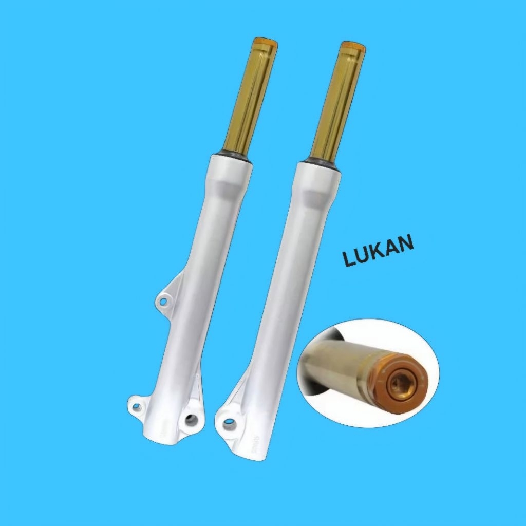 Cặp phuộc nhún, giảm sóc trước WAVE S110, RSX, FUTURE 125... có tăng chỉnh - Ảnh 4