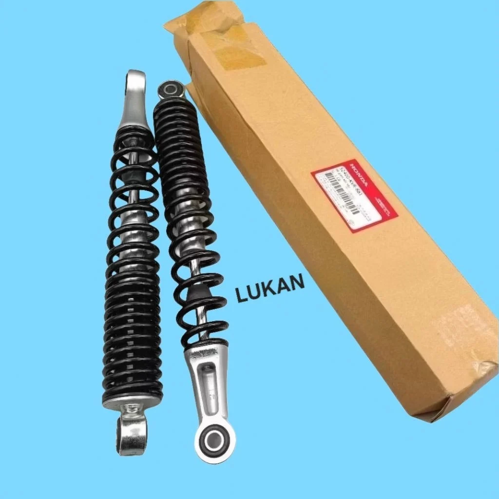 Cặp phuộc nhún, giảm sóc sau WAVE A, RS, S100, RSX... Đen zin Honda 52400-KVR-881 - Ảnh 2