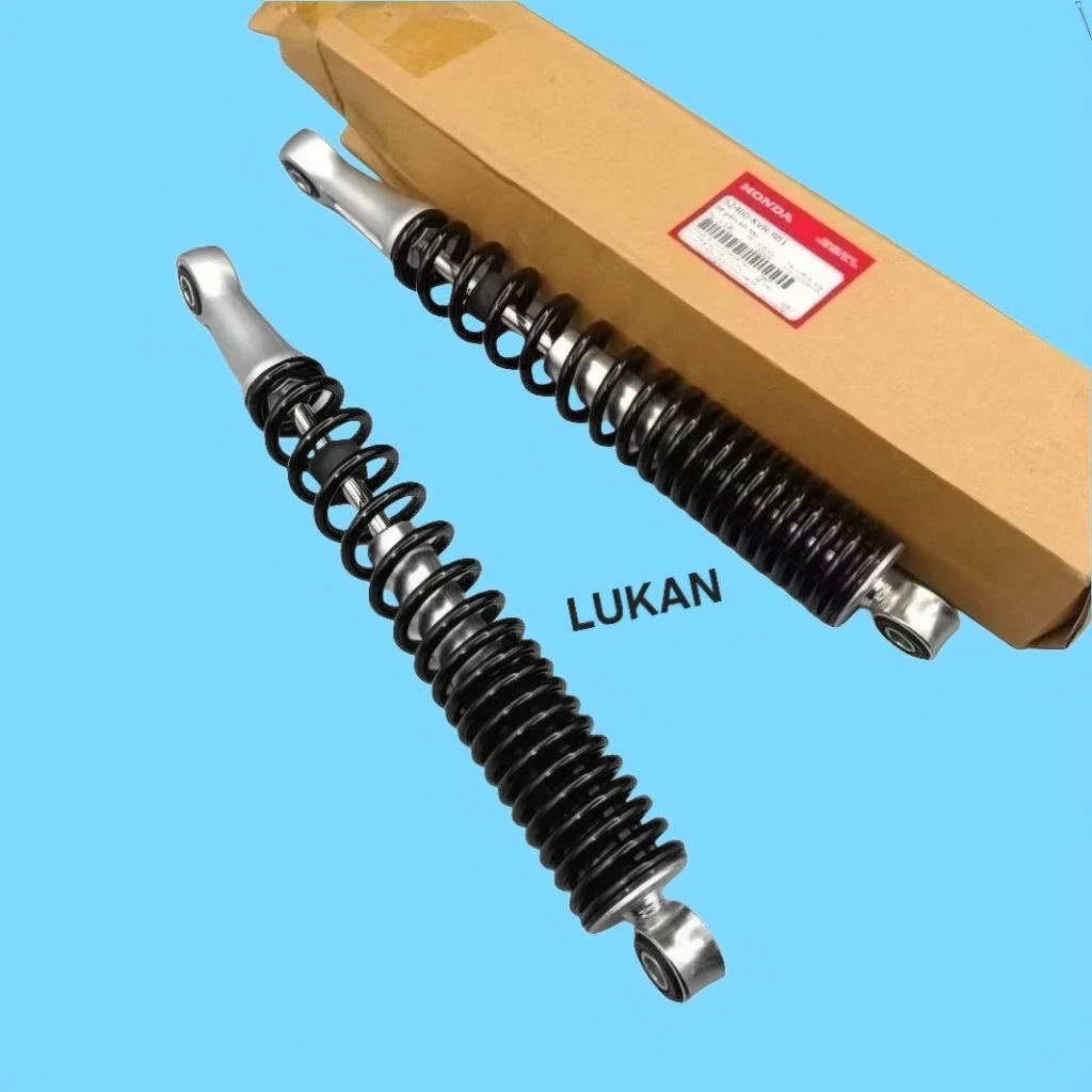 Cặp phuộc nhún, giảm sóc sau WAVE A, RS, S100, RSX... Đen zin Honda 52400-KVR-881 - Ảnh 3