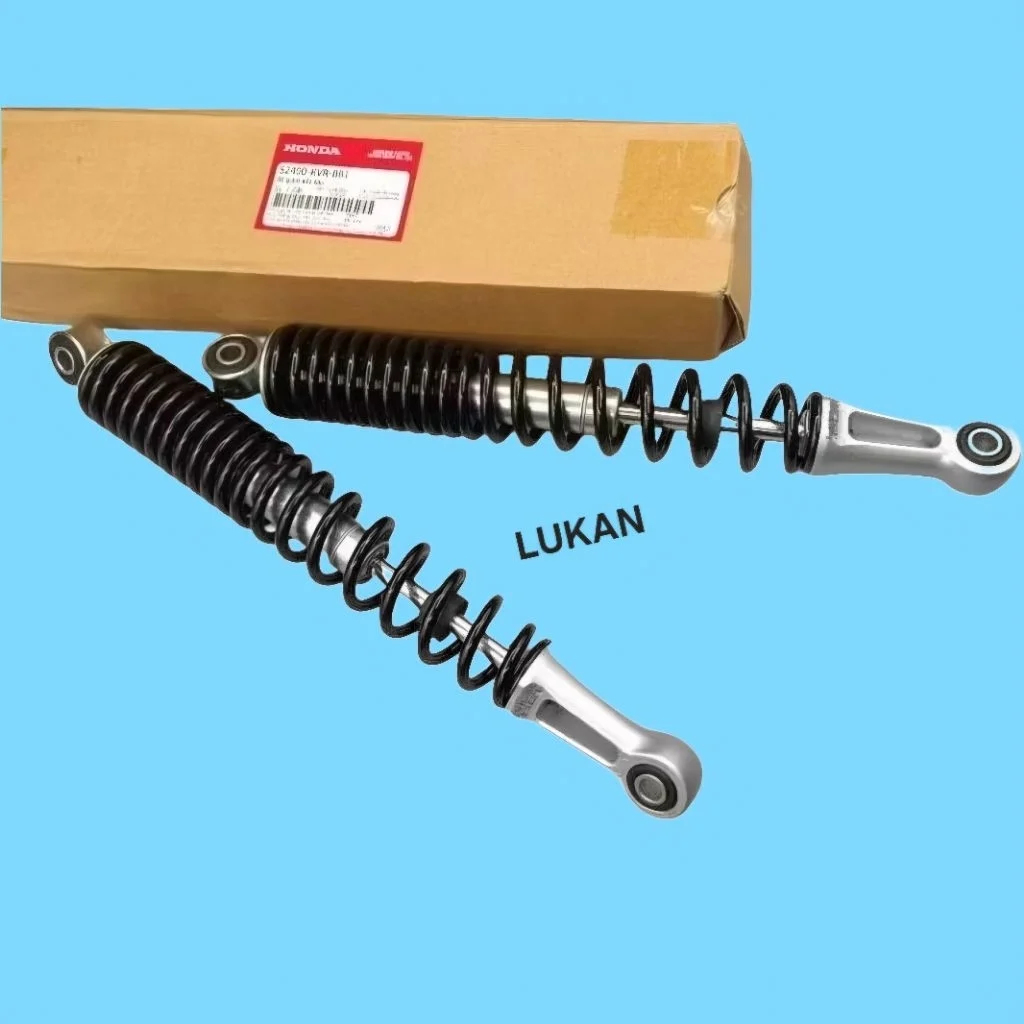 Cặp phuộc nhún, giảm sóc sau WAVE A, RS, S100, RSX... Đen zin Honda 52400-KVR-881 - Ảnh 5
