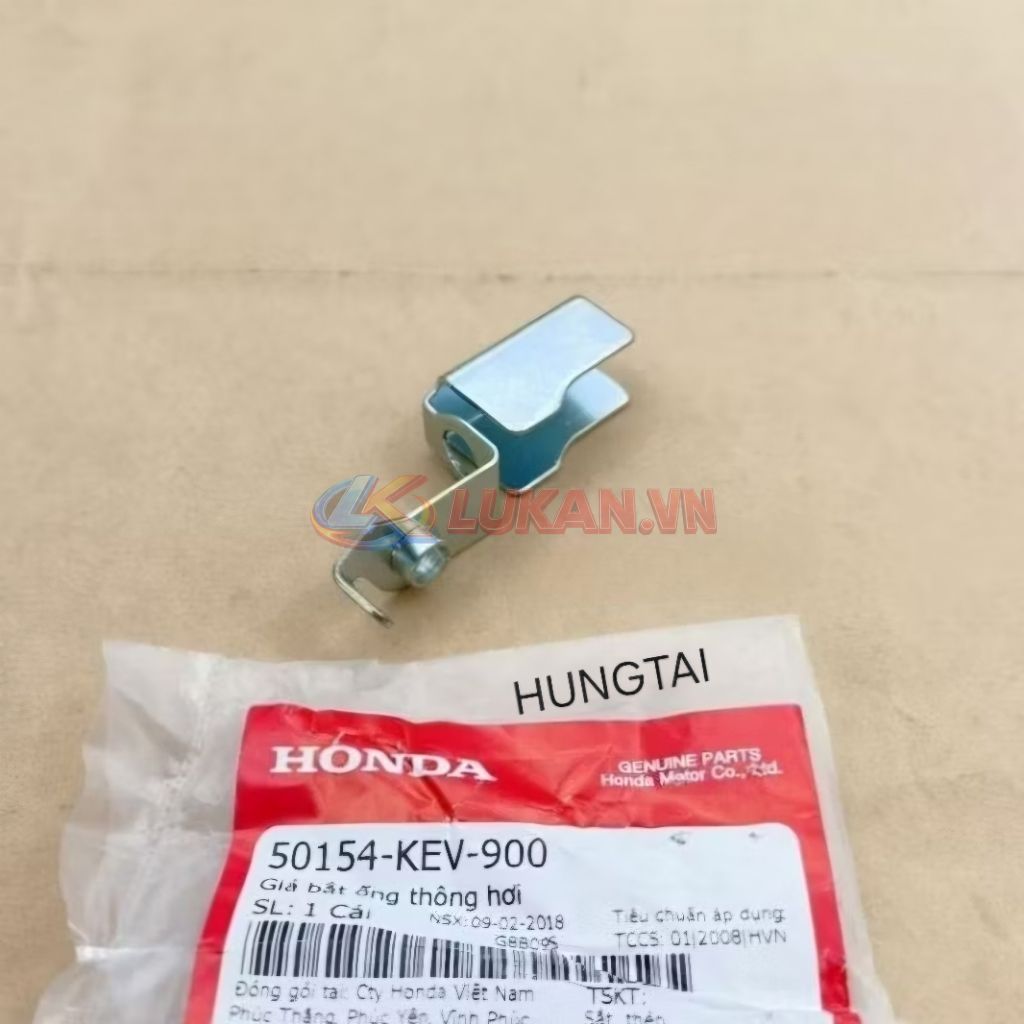 Giá pass đỡ ống thông hơi pô e, lọc gió DREAM, WAVE, FUTURE.... zin 50154-KEV-900, 50154-GBG-B20 - Ảnh 2