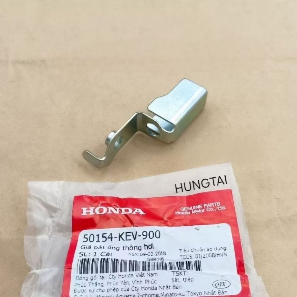 Giá pass đỡ ống thông hơi pô e, lọc gió DREAM, WAVE, FUTURE.... zin 50154-KEV-900, 50154-GBG-B20 - Ảnh 4