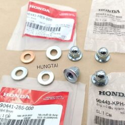 Bộ 4 ốc, lông đền đầu lòng, quylat FUTURE 2, NEO, MẬP, LED 125... tán mũ 8mm zin 90443-KPH-900