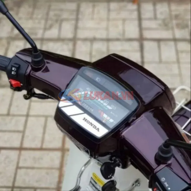 Mặt kính đồng hồ, công tơ mét xe DREAM Thái, SUPER đời đầu zin 37211-GN5-901 - Ảnh 3