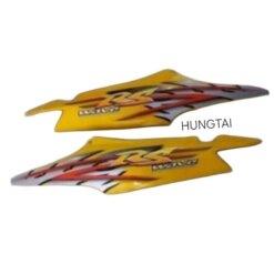 Cặp nhựa ốp vỏ thân sườn, áo xe WAVE RS 100.... Vàng zin Honda