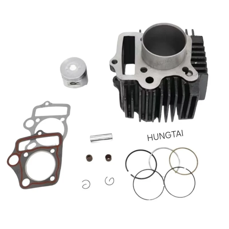 Bộ lòng sắt, hơi xi lanh xe DREAM Thái luôn piston bạc, trái 50, 52, 54mm - Ảnh 4