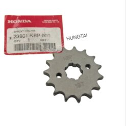 Nhông trước, bánh răng xích tải WINNER, SONIC 150... 15T zin Honda 23801-KBP-900