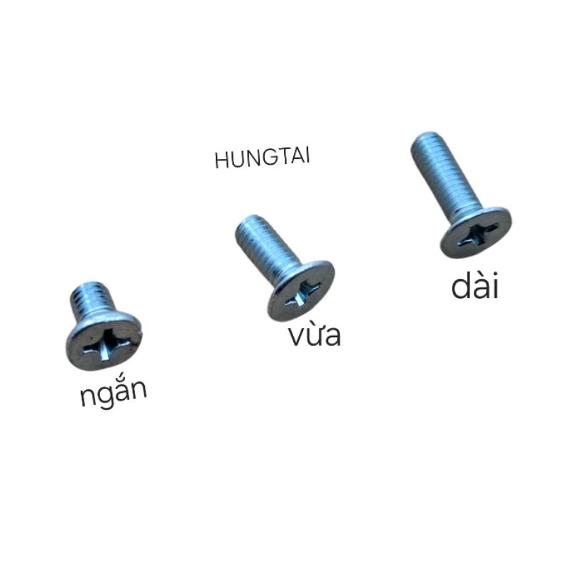 2 Ốc vít ổ khóa, thớt đề, chặn nhớt DREAM, WAVE, FUTURE.... - Ảnh 3